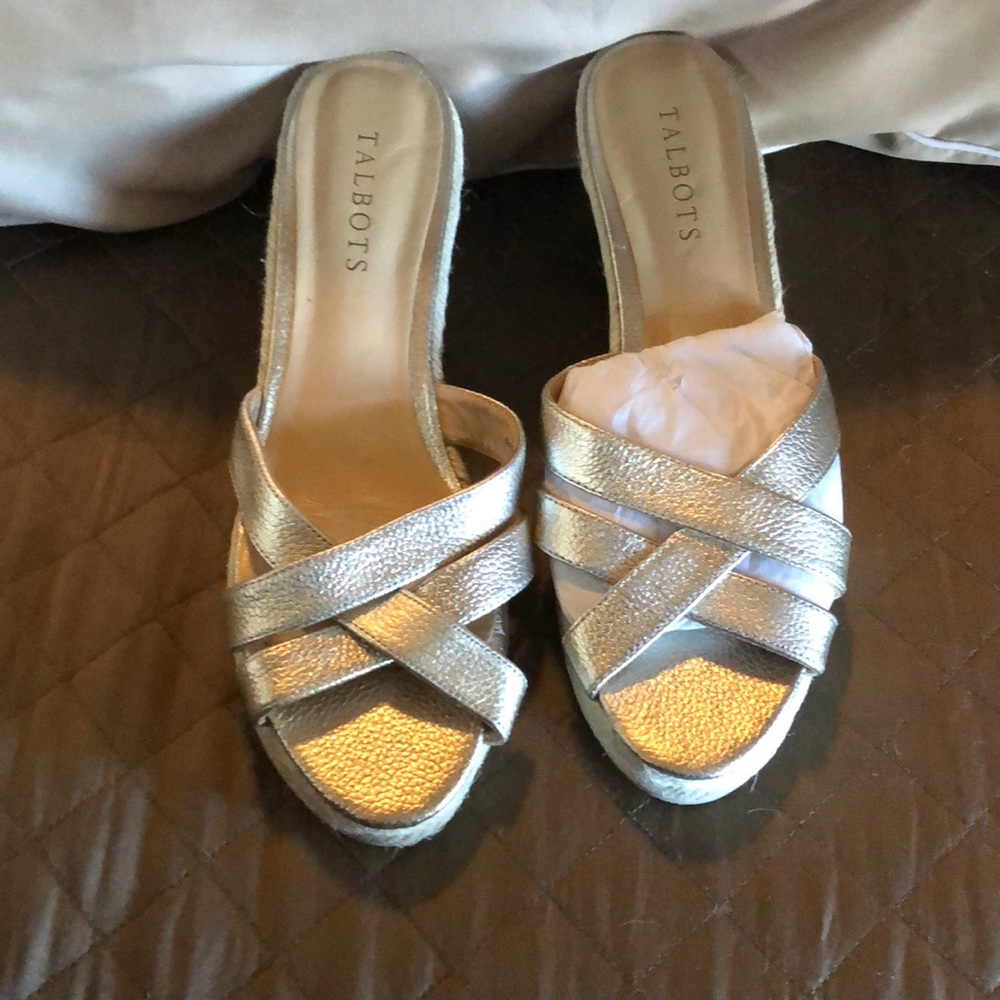 Talbot wedges never been worn